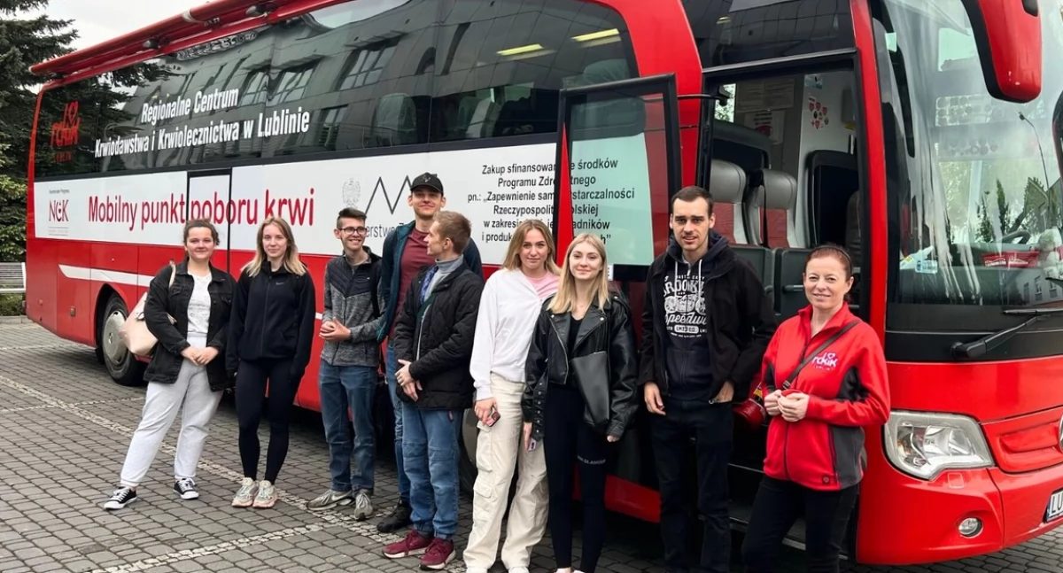 Oddaj krew- podaruj nadzieję! Akcja krwiodawstwa Akademii Bialskiej 