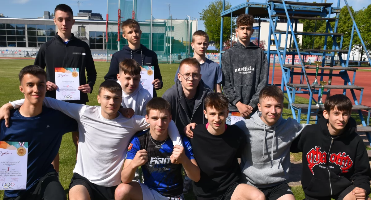 Młodzież szkolna z powiatu bialskiego triumfuje w półfinale wojewódzkim Ligi lekkoatletycznej