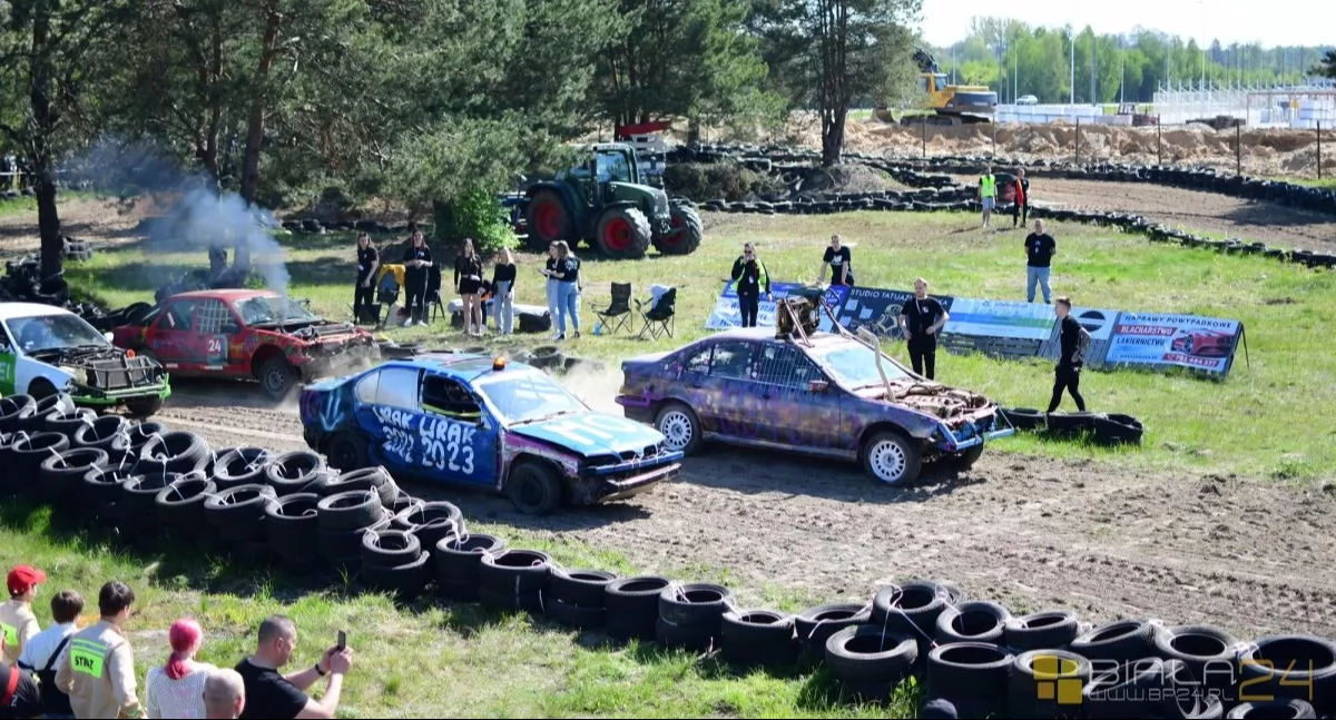 Motoryzacyjne emocje i rodzinna atmosfera w weekend Dnia Dziecka! Przed nami zawody Wrak Race w Białej Podlaskiej 