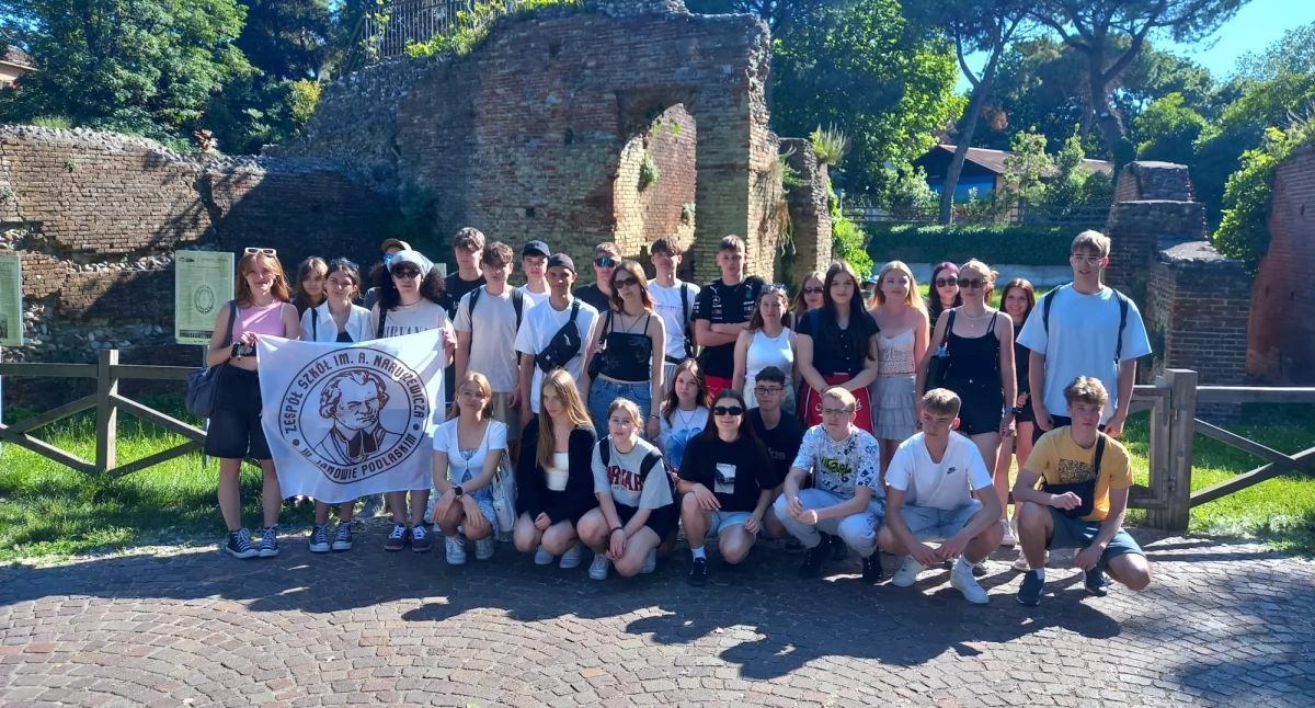 Edukacja, integracja i kultura – uczniowie liceum w Janowie Podlaskim z wizytą we Włoszech w ramach programu Erasmus+