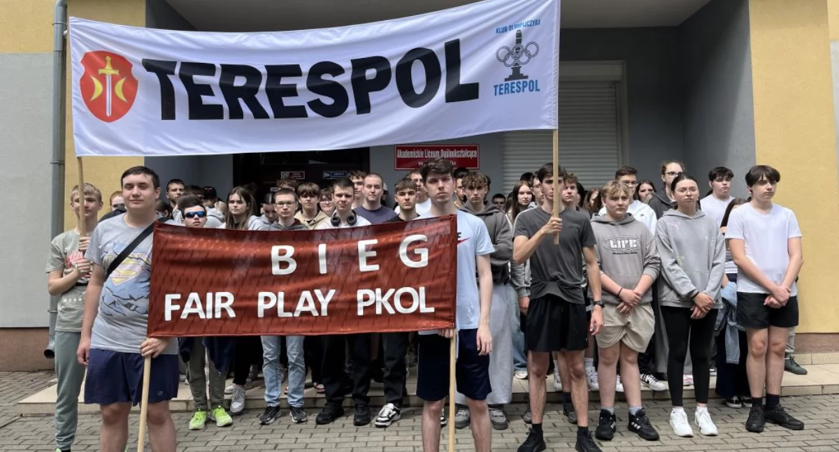 Nie tylko dla medali i rekordów – Bieg Fair Play PKOL w Terespolu, czyli jak młodzież przypomina o prawdziwych wartościach sportu