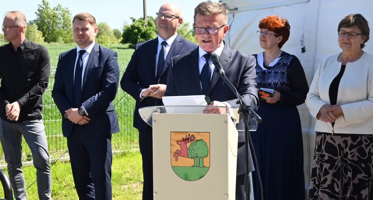 Uroczyste otwarcie świetlicy wiejskiej w Kijowcu Kolonii- nowa przestrzeń społeczna zrealizowana w ramach nagradzanej inwestycji Gminy Zalesie