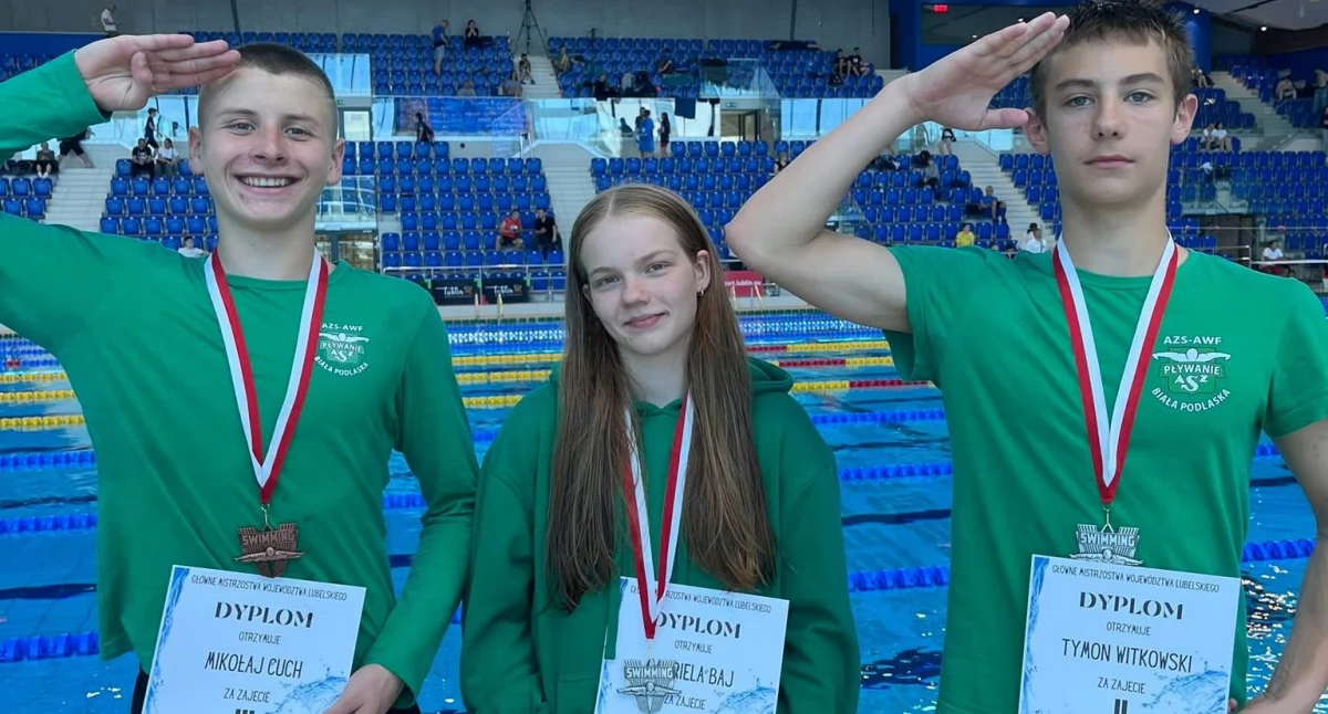 Główne Mistrzostwa Województwa Lubelskiego 2025: AZS AWF Biała Podlaska z 13 medalami