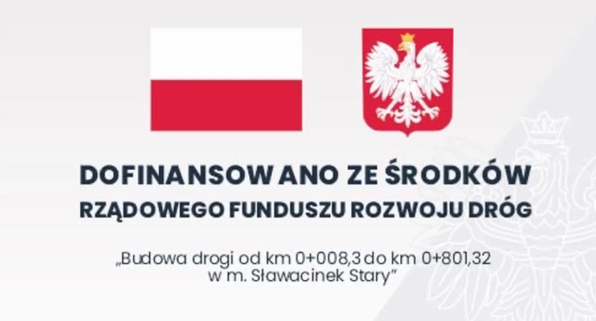 Gmina Biała Podlaska stawia na rozwój: Budowa drogi w Sławacinku Starym z rządowym wsparciem