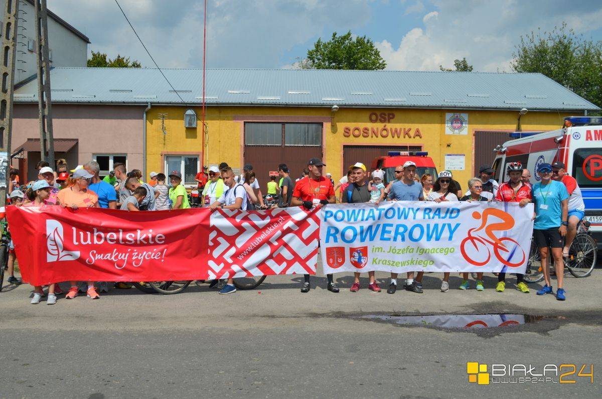 Powiatowy Rajd Rowerowy im. J.I. Kraszewskiego w Sosnówce