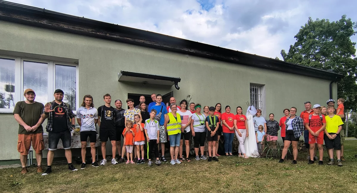 Tour de Terespol 2025: rowerowa wyprawa przez Michałki, Dobratycze, Zastawek, Kobylany, Koroszczyn i Samowicze zakończona ogniskiem 