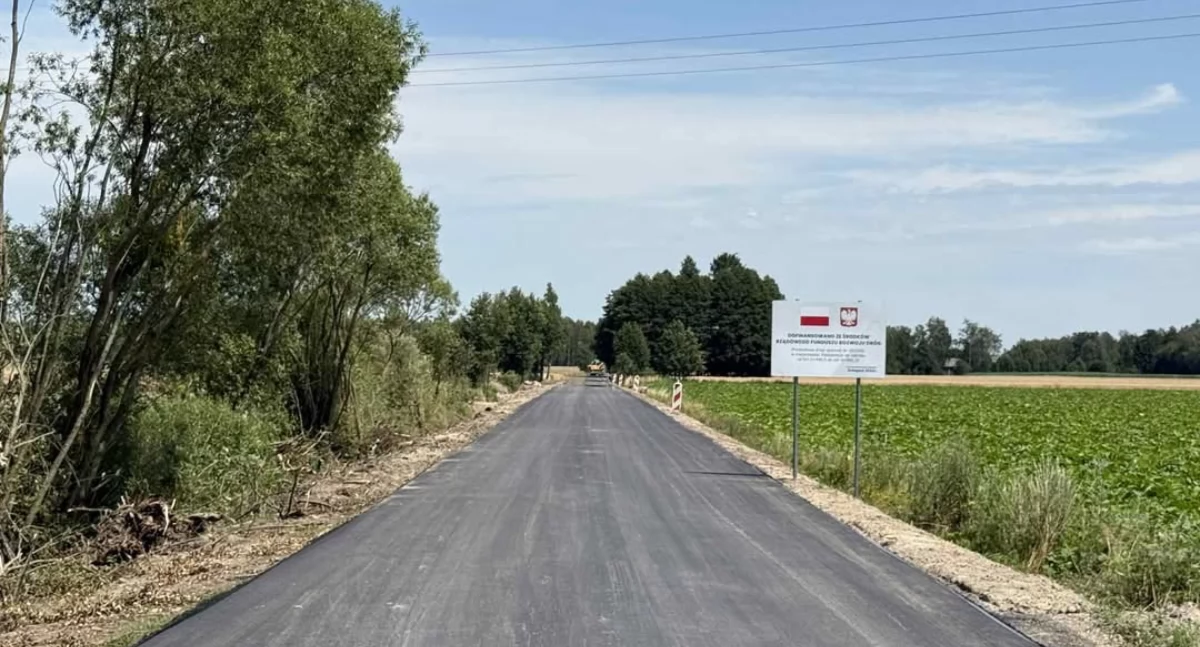 Nowa droga w Ratajewiczach coraz bliżej ukończenia – inwestycja z rządowym wsparciem