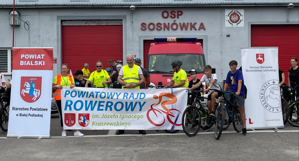 Od maluszka po seniora – XIV Rajd Rowerowy im. J.I. Kraszewskiego świętem aktywności, rodzinnej atmosfery i wyjątkowych historii z trasy