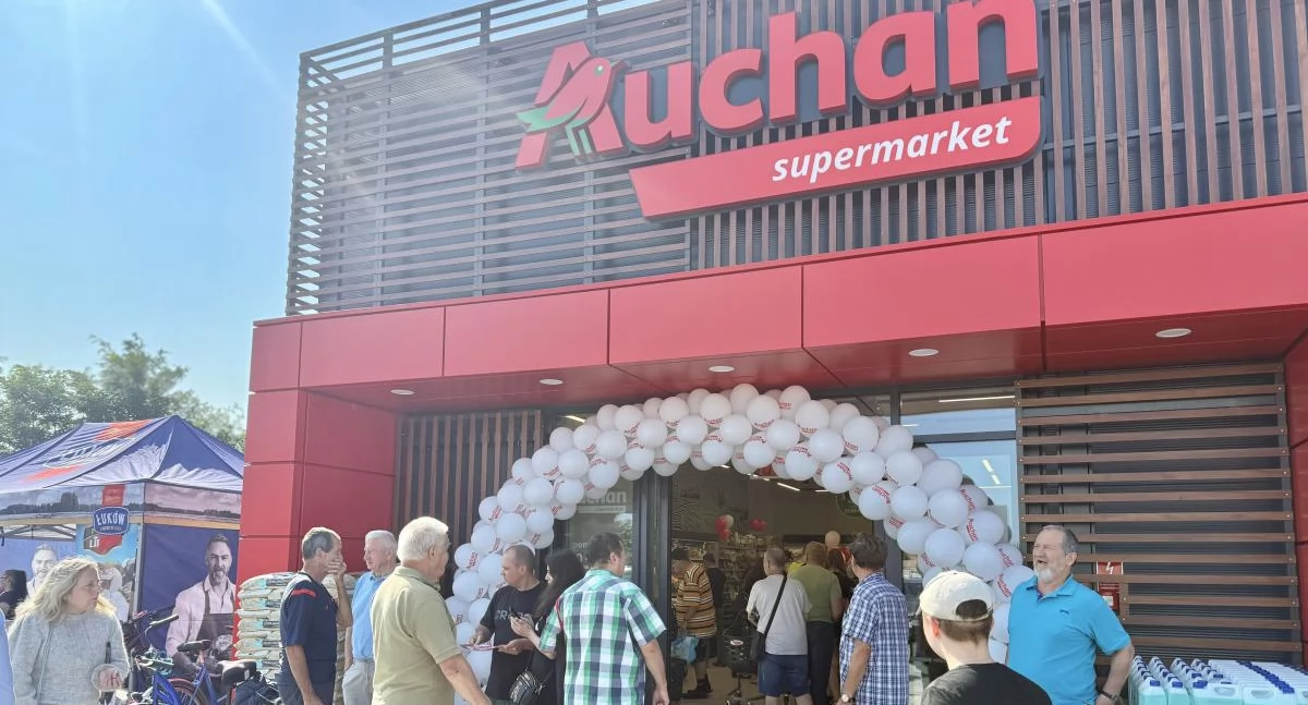 Auchan wkracza do Białej Podlaskiej! Pierwszy sklep sieci otwarty przy ul. Sidorskiej 