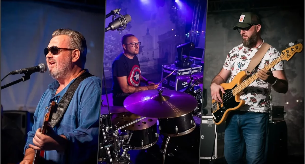 BLUE RAIN zagra w Białej Podlaskiej – wieczór z rockiem, bluesem i balladą na Placu Wolności
