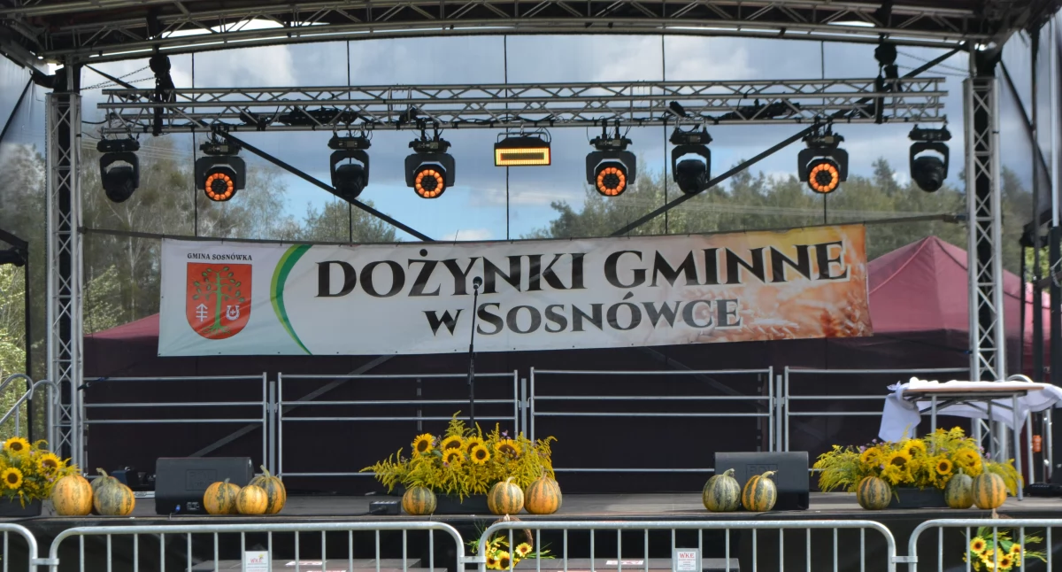 Dożynki Gminne w Sosnówce 2025 – święto plonów, tradycji i wspólnej zabawy mieszkańców