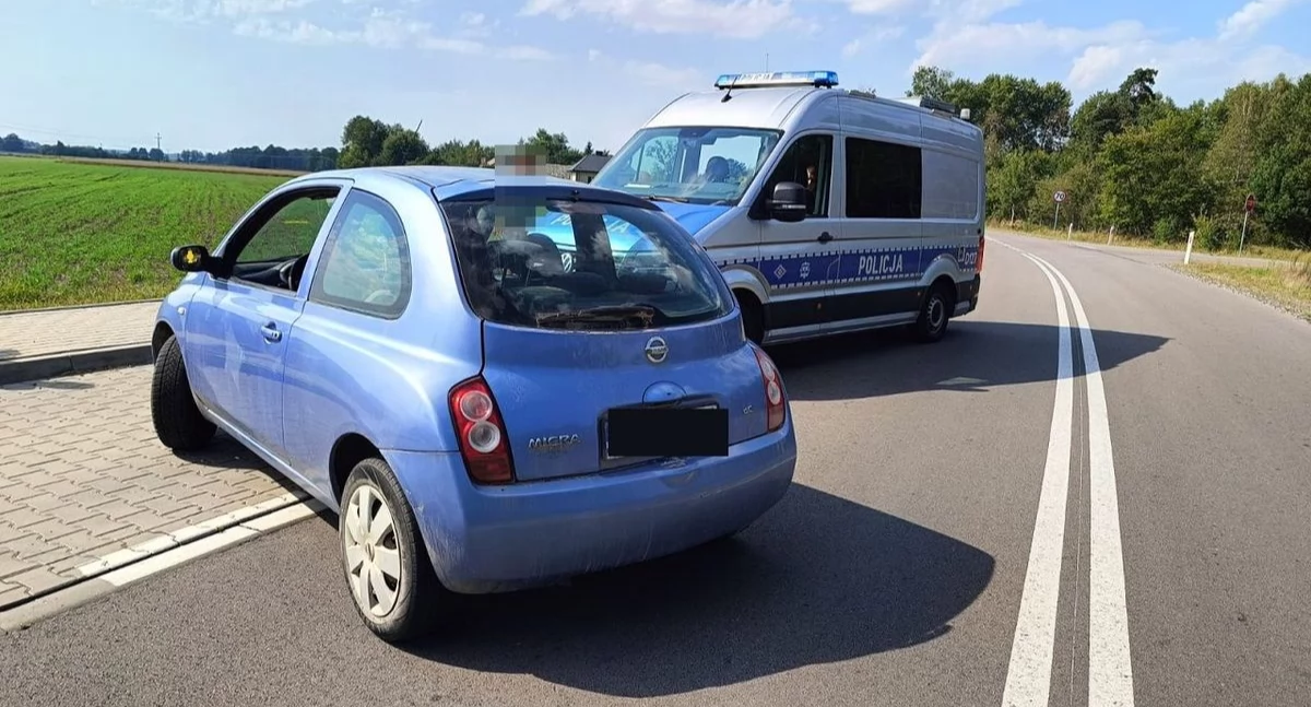 Nietypowa interwencja w Ogrodnikach. Żołnierze ujęli pijanego kierowcę z dożywotnim zakazem prowadzenia auta