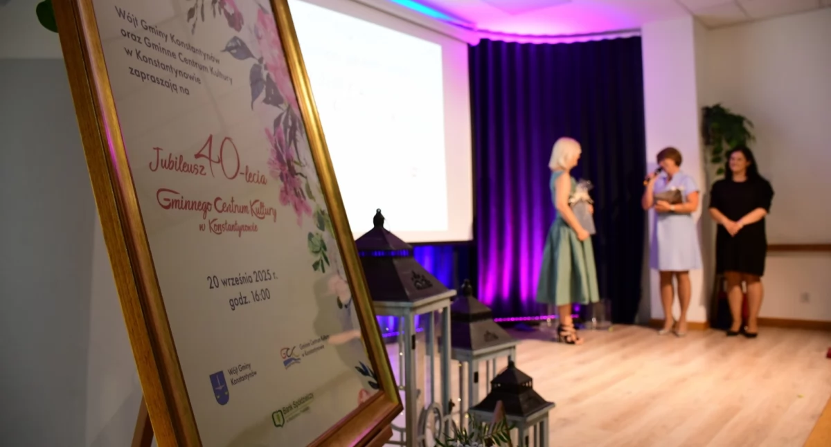 Od Urzędu Gminy do serca kultury: 40-lecie Gminnego Centrum Kultury w Konstantynowie pod znakiem inspiracji i pasji