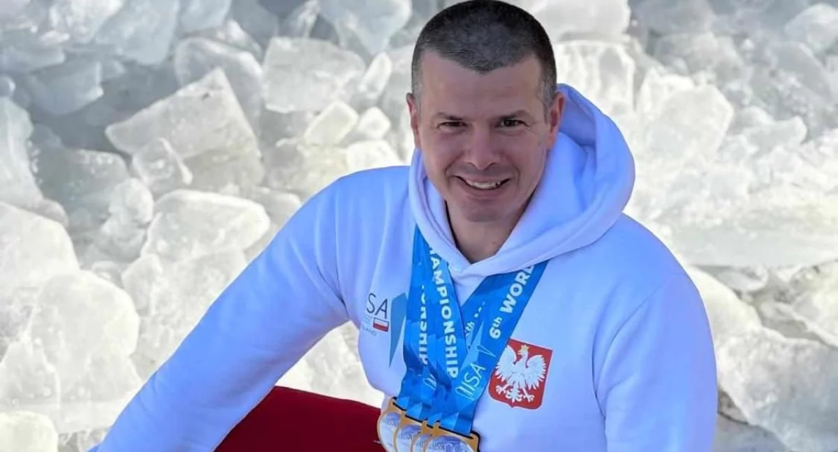 Od wykładowcy do reprezentanta Polski! Dr Wilhelm Gromisz w kadrze na Mistrzostwa Europy w lodowym pływaniu