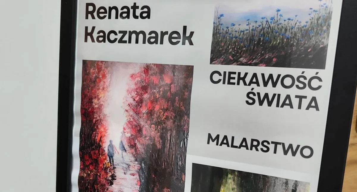 Jesienny nastrój w Wisznicach: zaproszenie na wernisaż Renaty Kaczmarek „Świat pasją zatrzymany”