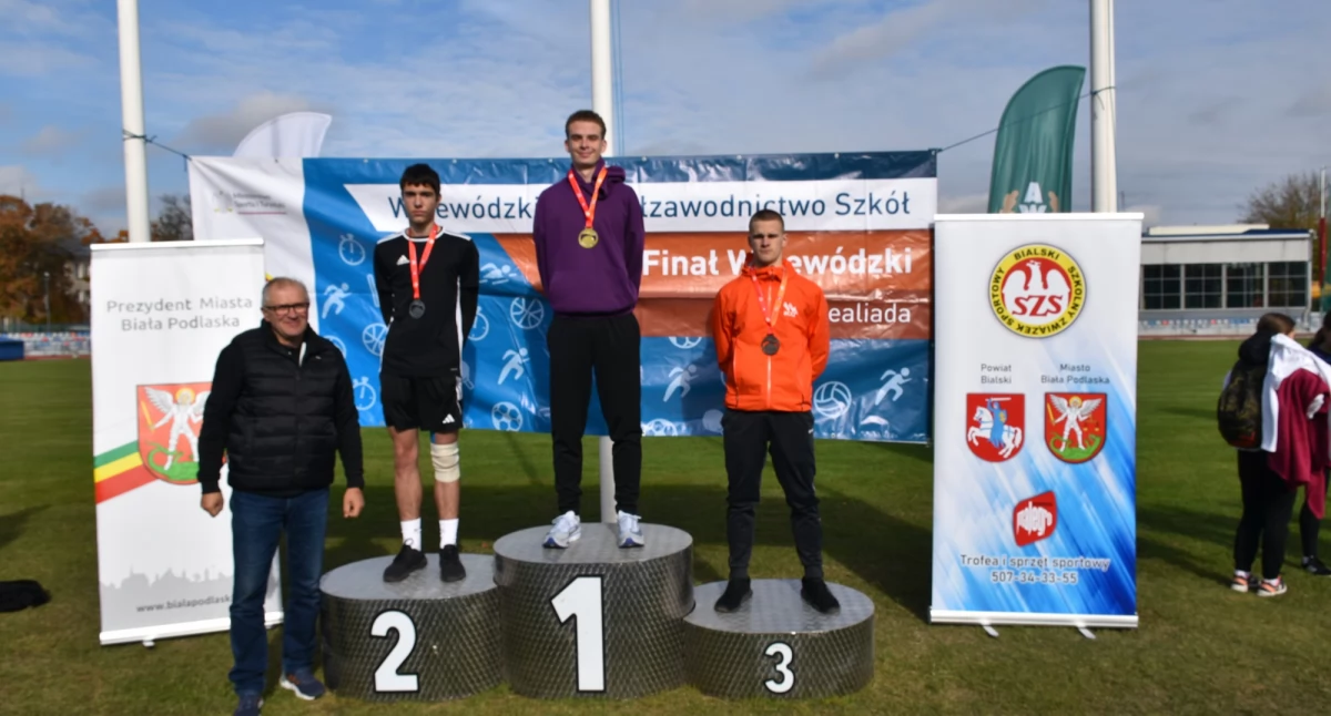 Finał wojewódzki Szkolnej Ligi Lekkoatletycznej. I LO Biała Podlaska mistrzem województwa