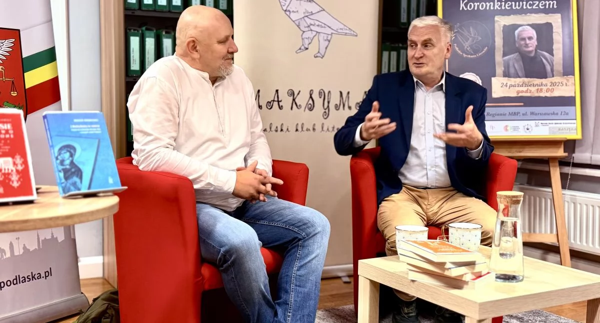 Wojciech Koronkiewicz opowiadał o książkach i podlaskich sanktuariach podczas 41. Podlaskich Spotkań Literackich