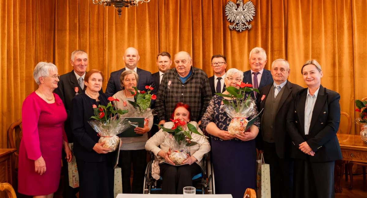 Złote Gody w Zalesiu: Jubilaci uczczeni w tym samym miejscu co 50 lat temu