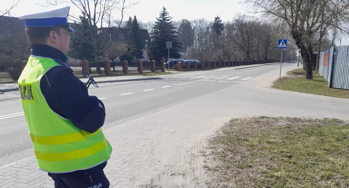 „Bezpieczny pieszy”. Akcja bialskiej drogówki