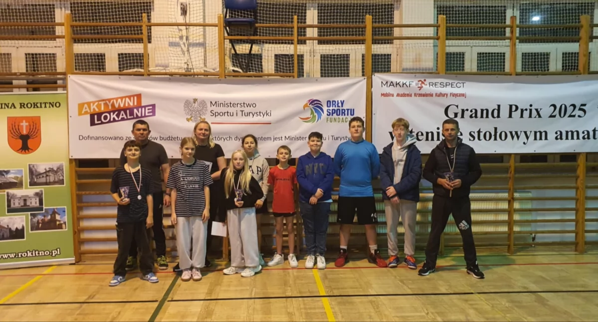 Wyniki VI turnieju GP 2025 w tenisie stołowym amatorów