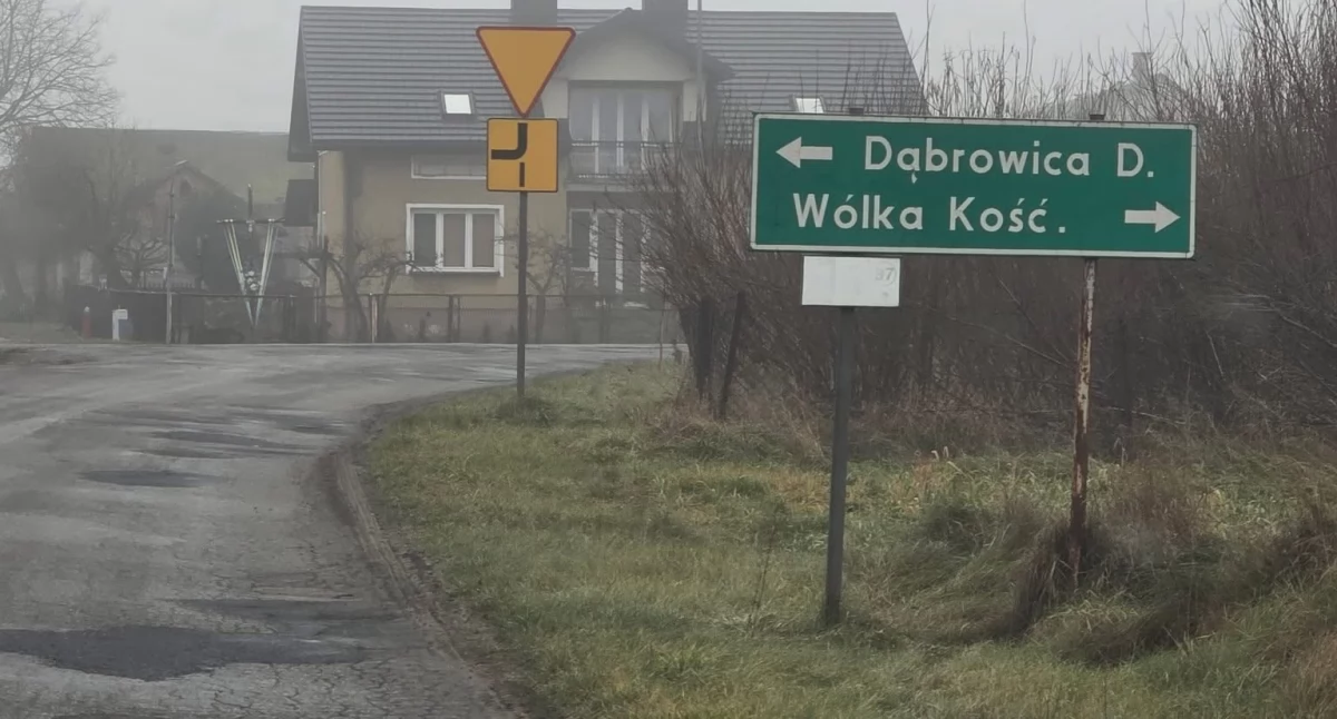 Utrudnienia na drodze Wyczółki – Dąbrowica Mała. W poniedziałek rusza kolejny etap remontu