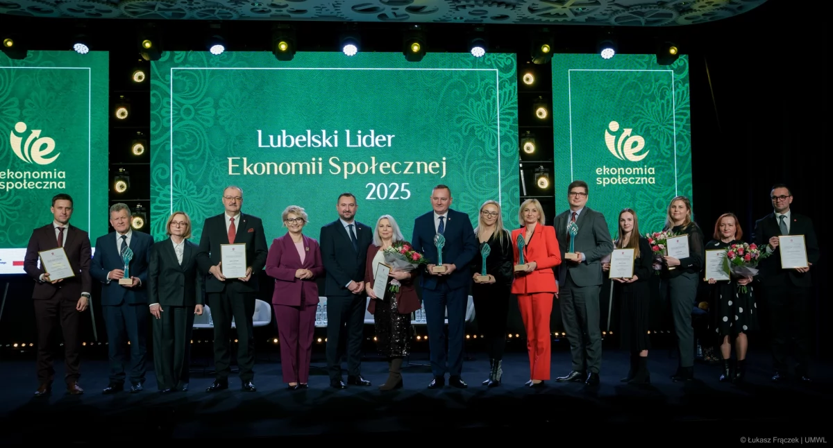 Międzyrzec ma swoją Liderkę! Elżbieta Chodzińska z wyróżnieniem Lubelskiego Lidera Ekonomii Społecznej 2025