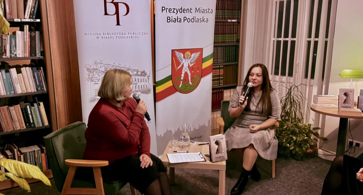 Spotkanie autorskie w MBP: Wioleta Klimkiewicz o „Jestem Nina”, pisaniu i sile powrotów do przeszłości