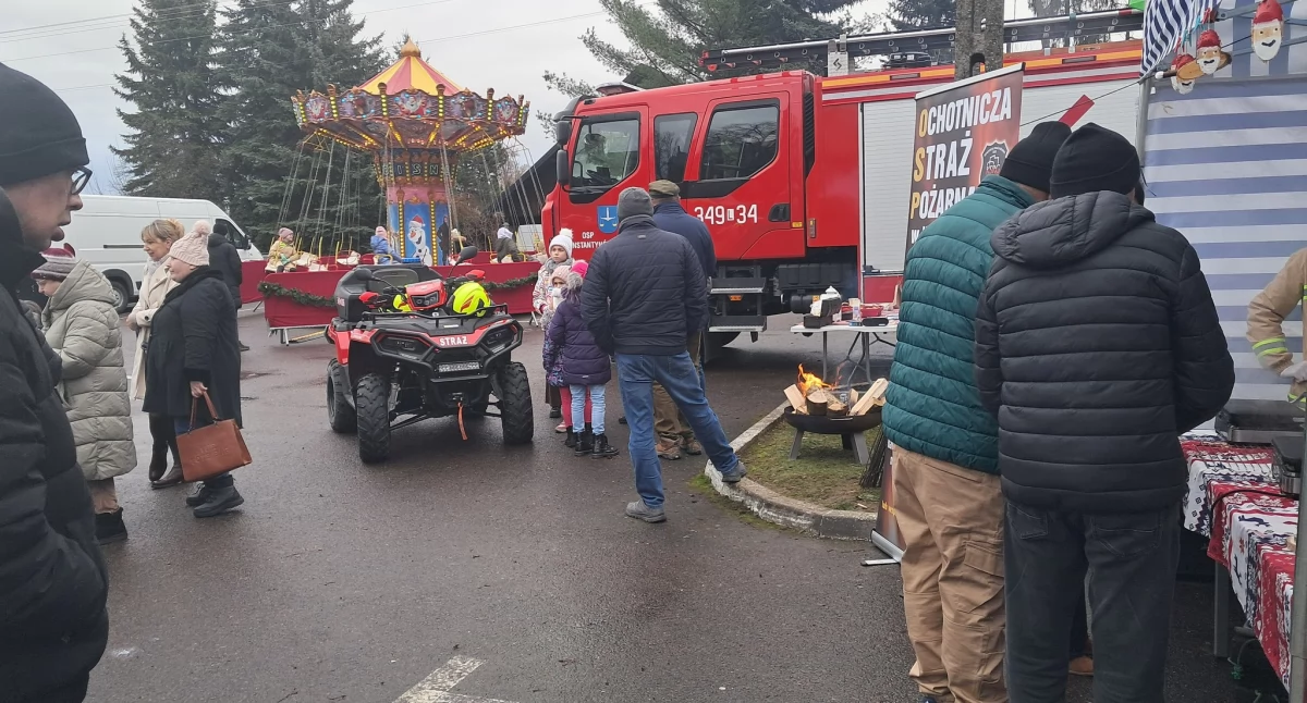 Różnorodne przysmaki, świąteczne atrakcje i akcja charytatywna, czyli Jarmark Bożonarodzeniowy w Konstantynowie