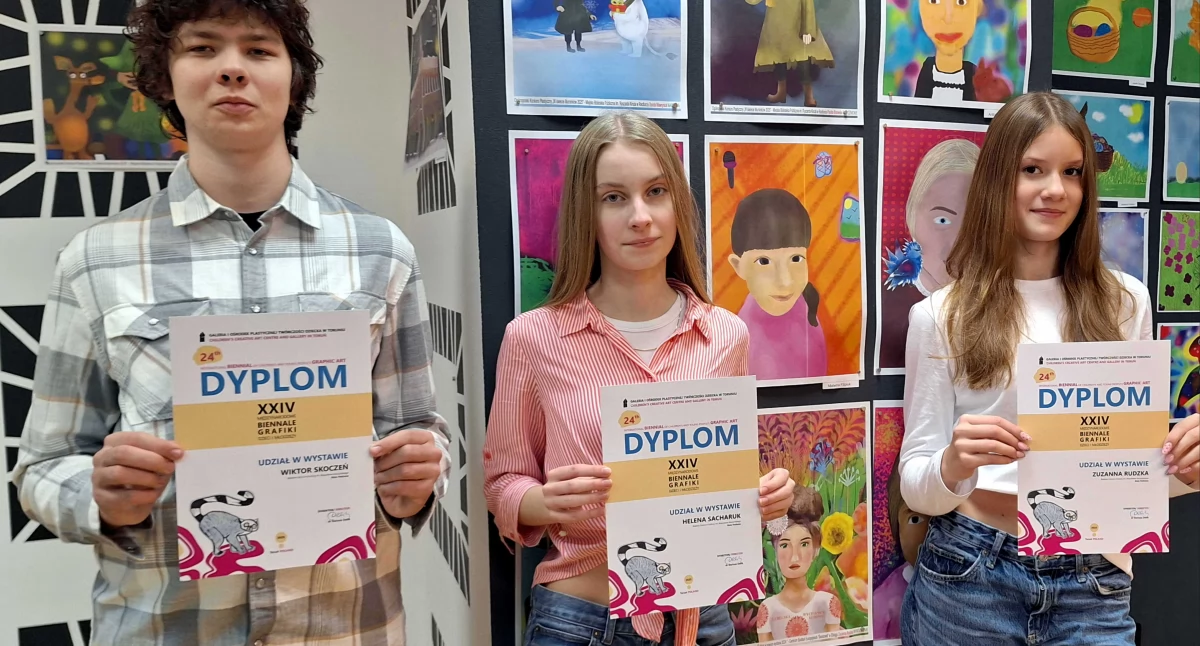 Światowa ranga, bialski talent. Sukces grafików z „Piksela” na Biennale w Toruniu
