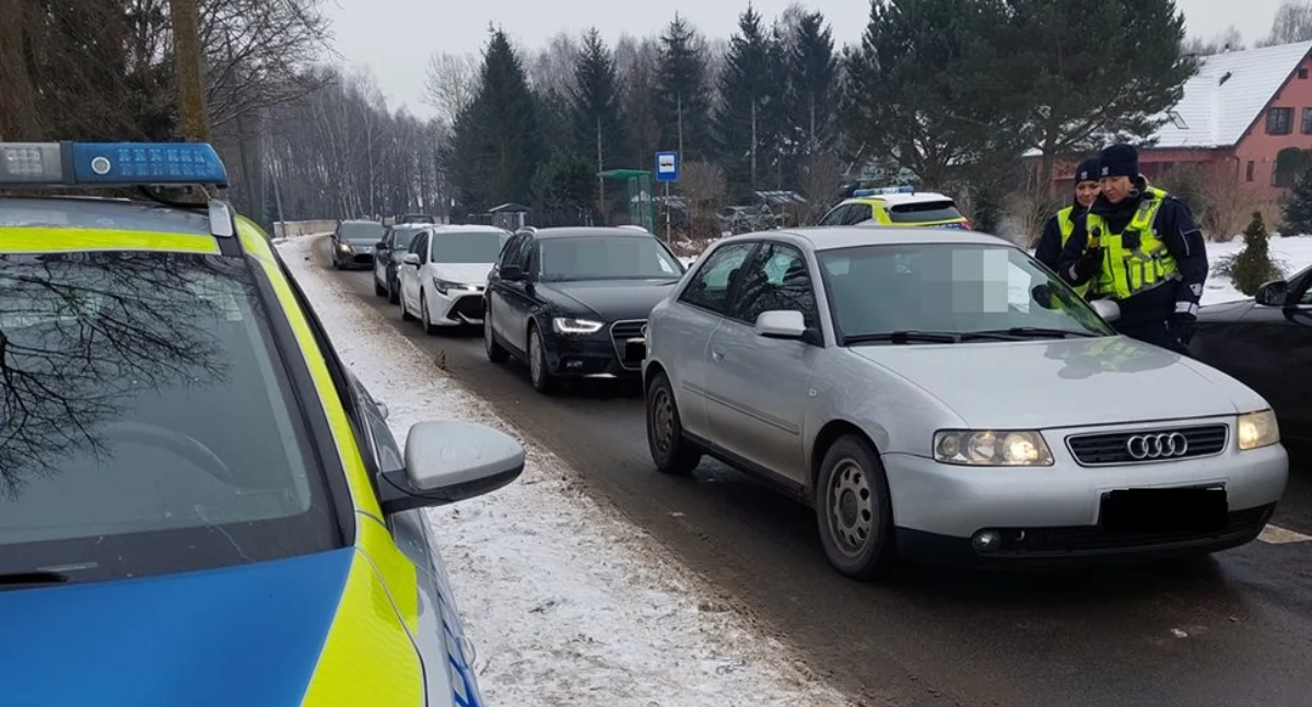 1,6 promila o poranku i ucieczki przed policją. Nietrzeźwi kierowcy zatrzymani w Białej Podlaskiej i Międzyrzecu