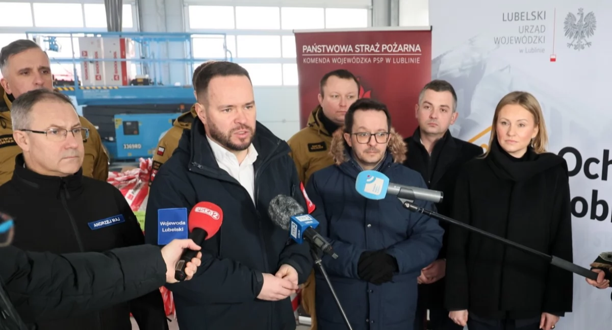 Nowa hala strażacka w Międzyrzecu Podlaskim już prawie gotowa