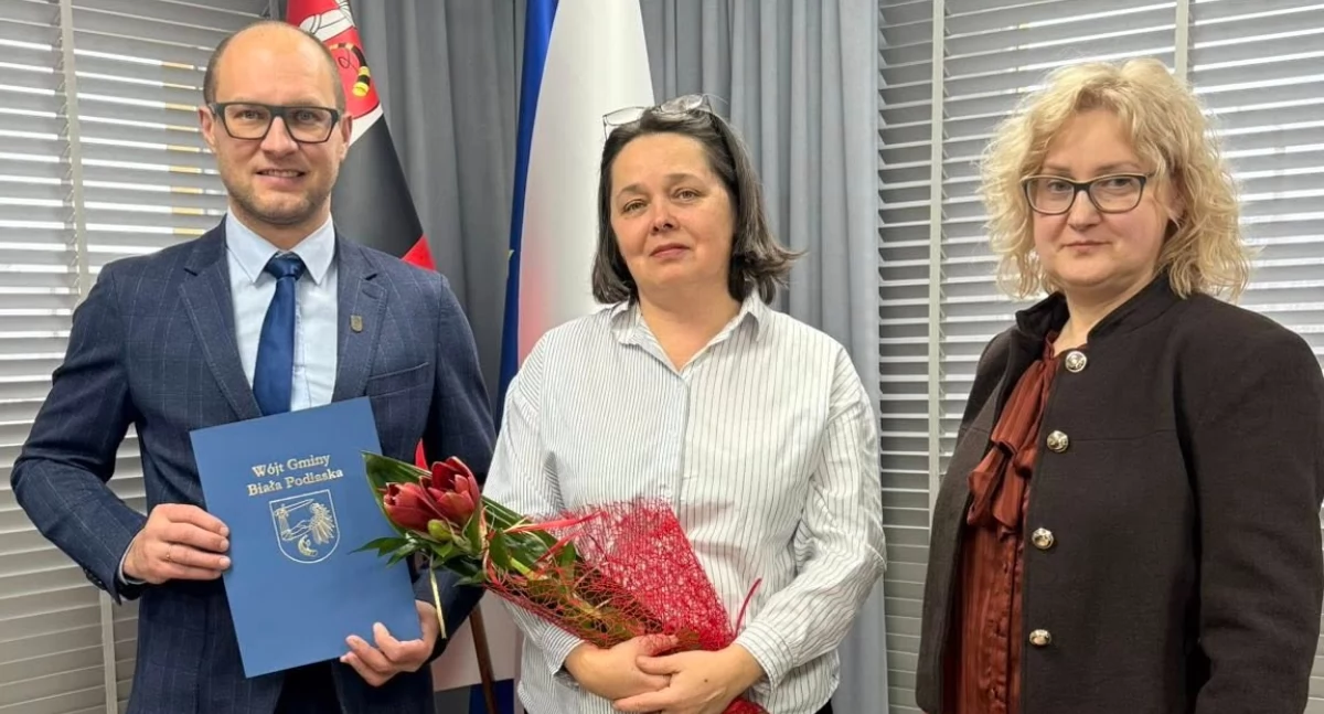 Natalia Sałamatow otrzymała stopień nauczyciela mianowanego