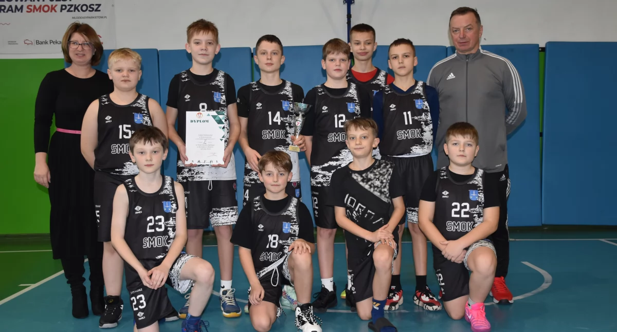 Chłopcy z Konstantynowa triumfują w Finałach Powiatu Bialskiego w koszykówce!