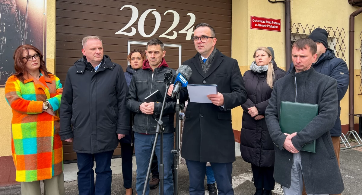 Janów Podlaski w ogniu sporu o bezpieczeństwo. Co dalej z miejscową OSP?