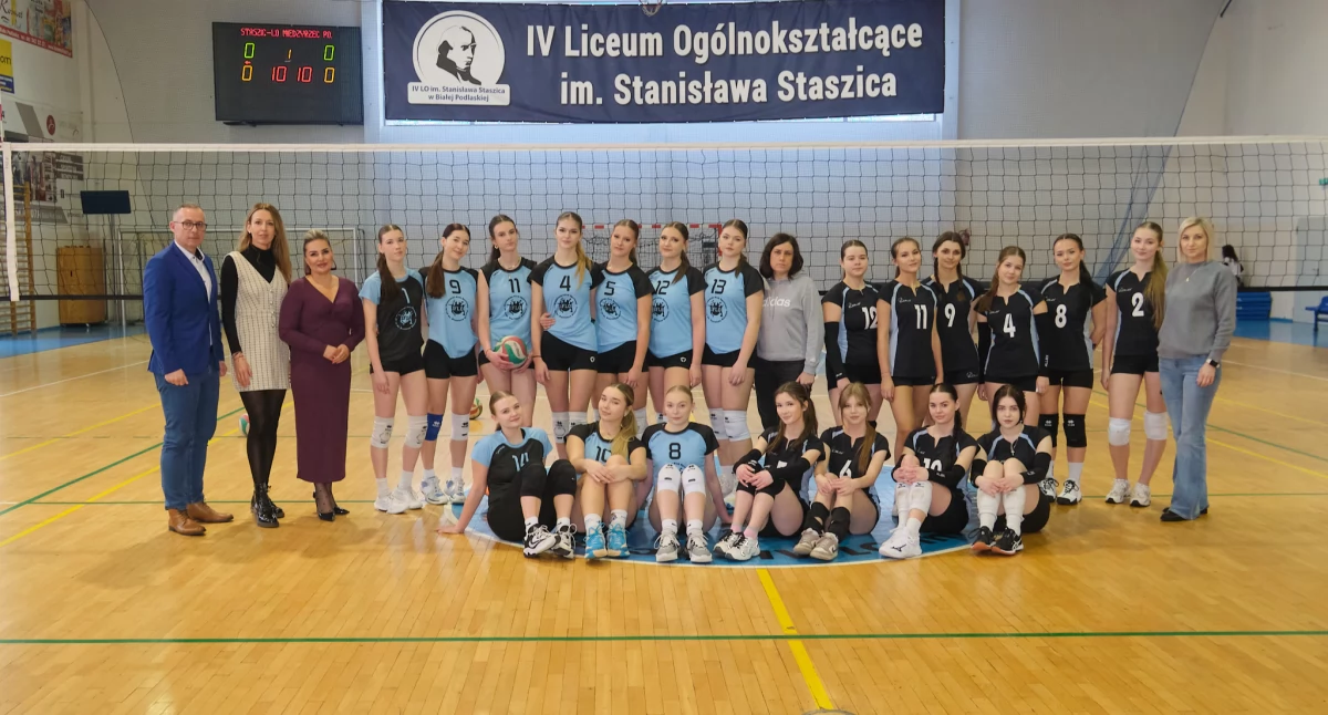 IV LO Biała Podlaska z awansem do finału wojewódzkiego Licealiady w siatkówce dziewcząt