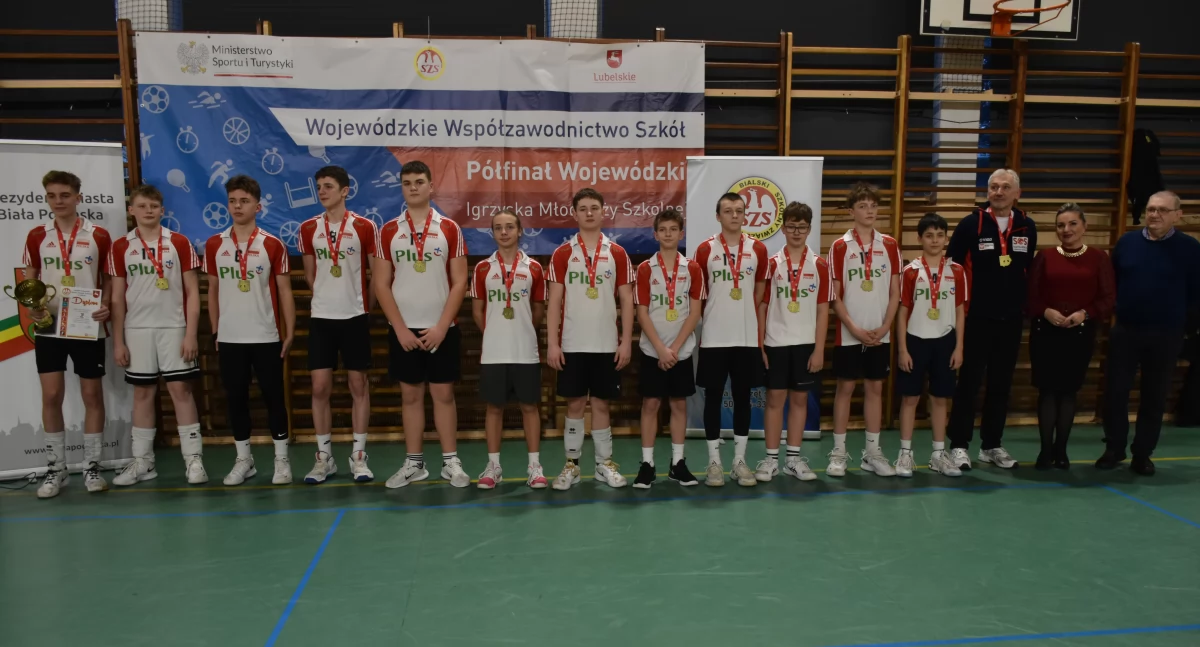 SP 1 Opole Lubelskie mistrzem województwa w szkolnej siatkówce chłopców