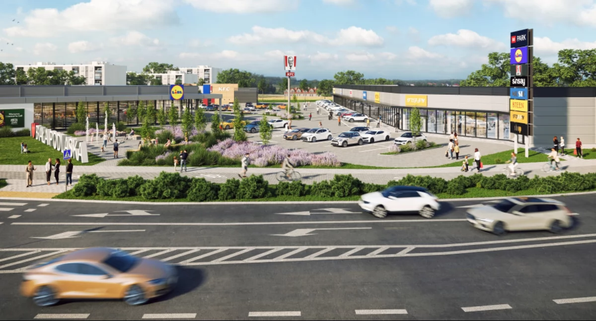 Nowe centrum handlowe w Białej Podlaskiej! Lidl, KFC i Rossmann czekają na klientów w 2026