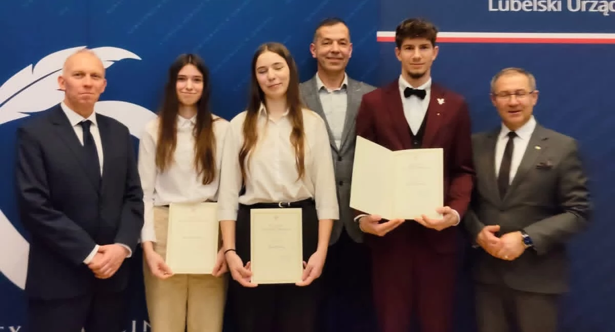 Młodzi mieszkańcy Studzianki w gronie najlepszych uczniów w kraju
