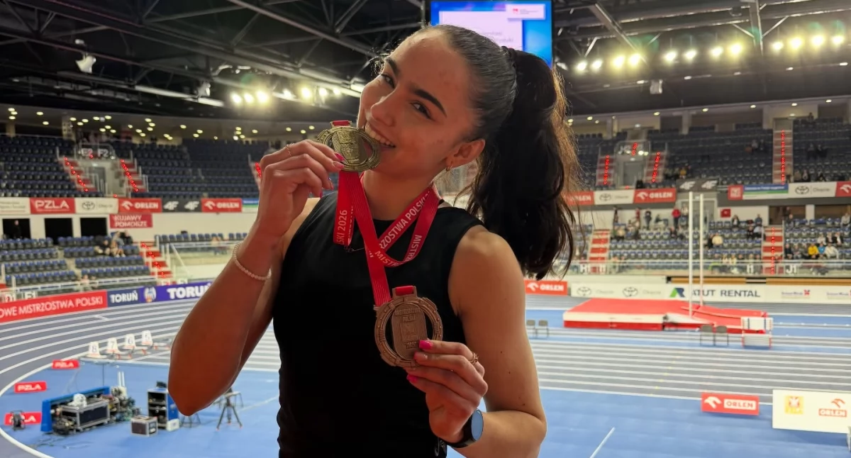 Kolejny sukces studentki bialskiego AWF! Klaudia Osipiuk wróciła z Mistrzostw Polski z dwoma medalami