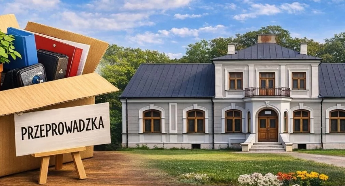 Referat Oświatowy zmienia siedzibę. Przenosiny do Dworku w Wilczynie