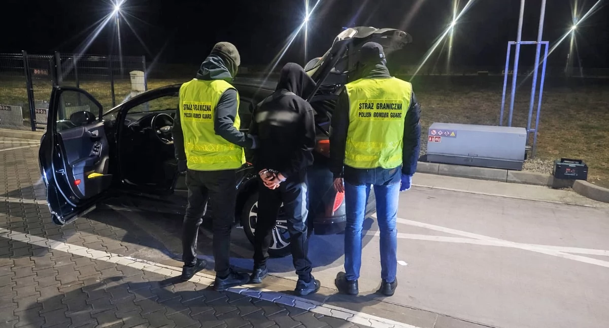 2,7 kg kokainy przejęte w województwie Podlaskim. Kurier z Łotwy zatrzymany