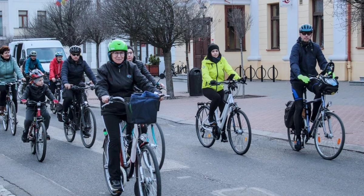Biała Podlaska jako Rowerowa Stolica Polski należycie przywita zbliżającą się wiosnę, czyli wiosenny trening rowerowy