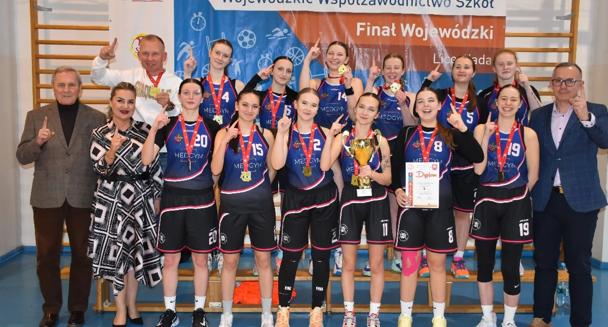 IV LO Biała Podlaska zmiotło rywali! Sensacyjny finał Licealiady w koszykówce dziewcząt