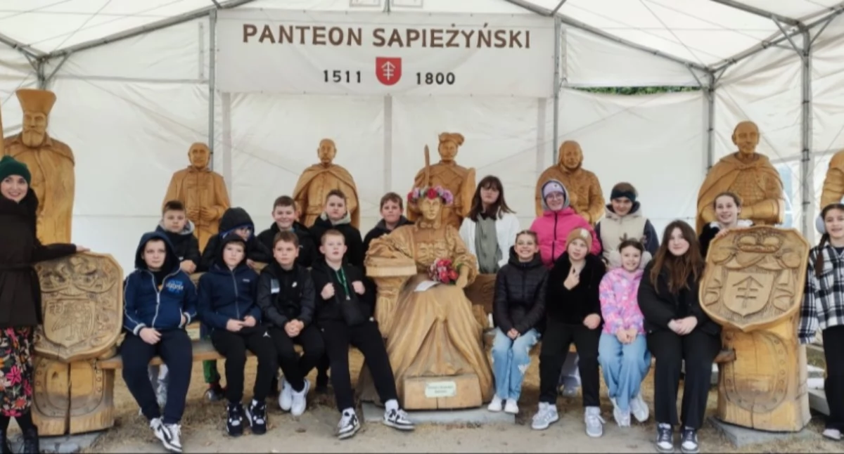 Uczniowie Szkoły Podstawowej w Zalesiu wzięli udział w kulinarnej podróży- odwiedzili Paulinę Pietrusik, czyli promotorkę smaków Lubelszczyzny