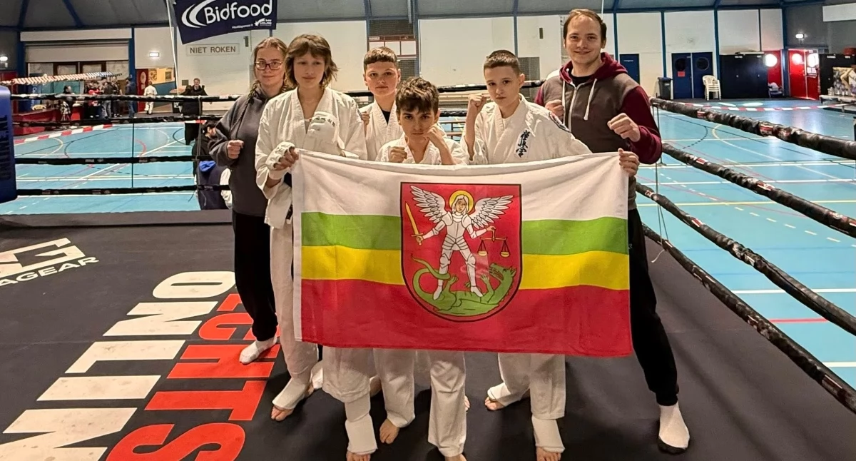 Cztery medale dla Białej Podlaskiej na mistrzostwach Europy karate w Hadze
