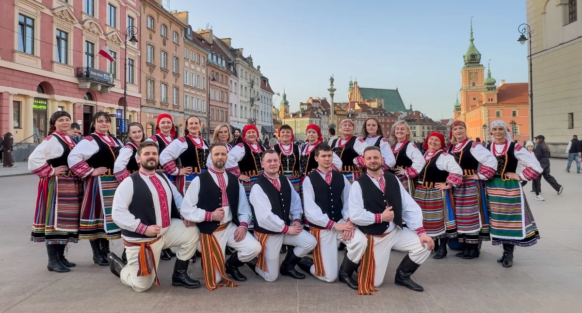 Leśnianki podbiły Warszawę! 20-osobowy zespół z naszego regionu zachwycił na prestiżowej scenie