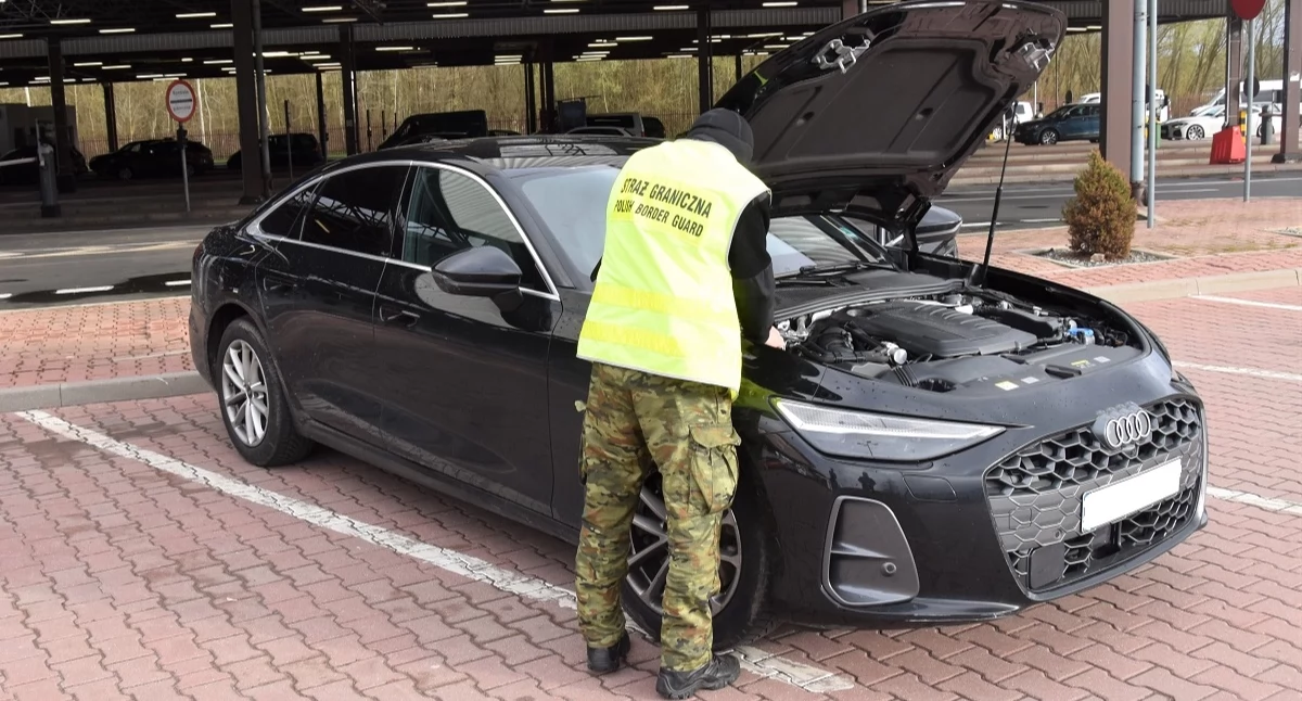 Luksusowe Audi odzyskane na granicy. Auto warte 270 tys. zł było poszukiwane w Niemczech