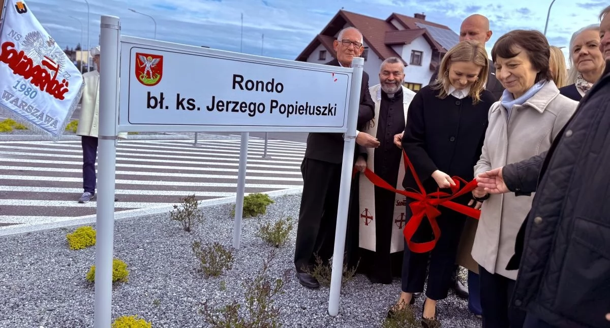 Jest nowa nazwa ronda w Białej Podlaskiej! Upamiętnia postać, której słowa wciąż poruszają