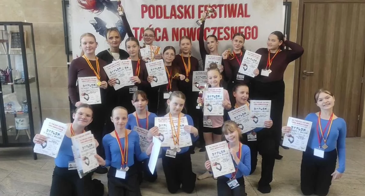 Sukces tancerzy z Dance Factory na XIII Podlaskim Festiwalu Tańca Nowoczesnego w Bielsku Podlaskim. Przywieźli ze sobą aż 36 medali i 3 puchary!
