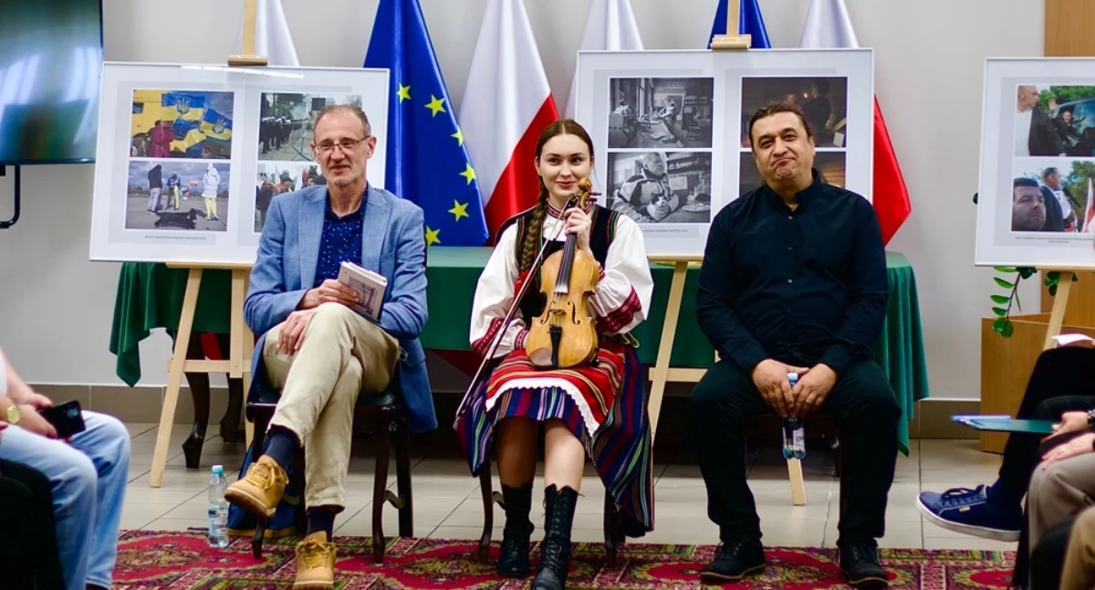 „Trzy spojrzenia na kulturę” w Terespolu. Sztuka połączyła muzykę, słowo i obraz
